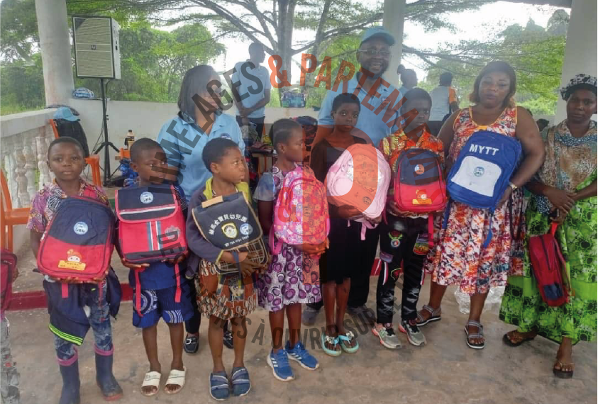 Yabassi : Des cartables pleins d’espoir