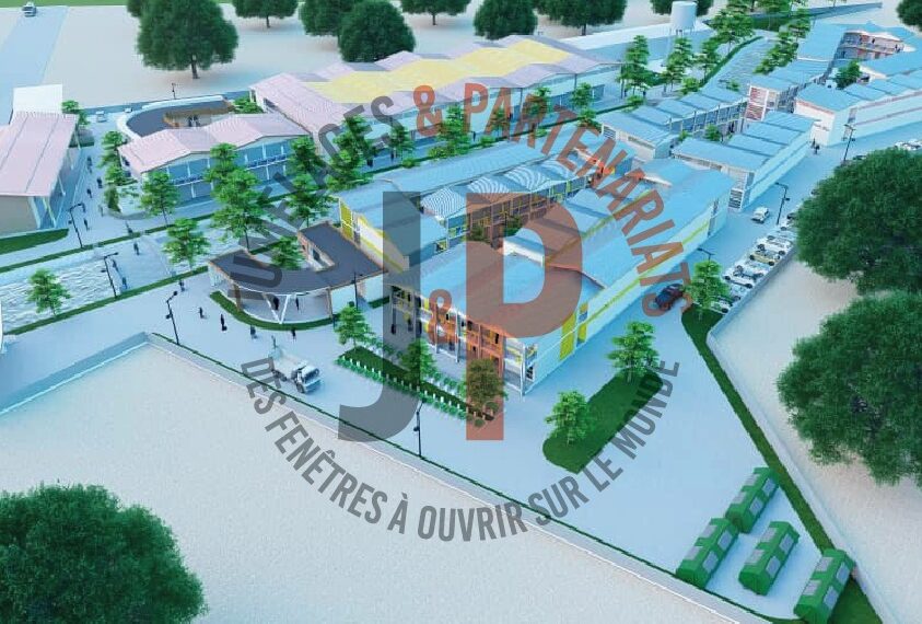 Yaoundé 5 : Bientôt un nouveau marché moderne de 180 boutiques