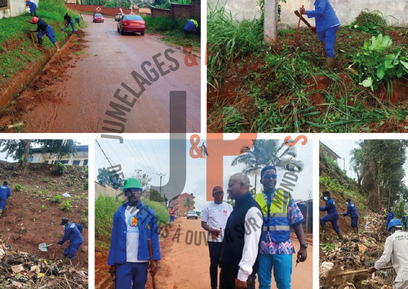 Yaoundé 7 intensifie l’assainissement urbain en prélude à la visite annoncée du Pape