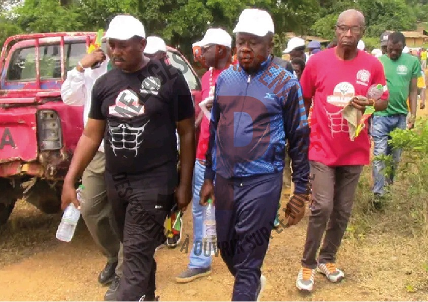 Paix et cohésion sociale : Bonamangolo accueille la 2è édition de la marche pour l’unité nationale