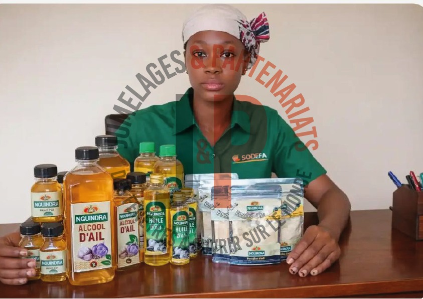Elham bounou Mijilekoua : La reine de l’ail du Cameroun. 🇨🇲